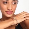 SOHI Women's Brown Wireball Wrap Bracelet - 3 of 3