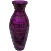 Uniquewise 20.5" Contemporary Bamboo Floor Flower Unique Shape Vase for Dining, Living Room, Entryway Decoration - 4 of 4