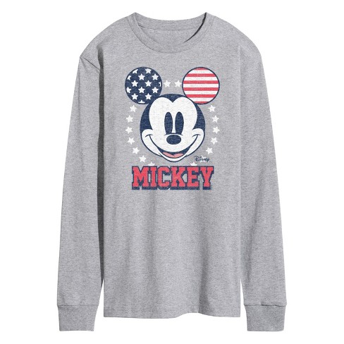 Men's - Disney - Americana Long Sleeve Graphic T-Shirt - image 1 of 4