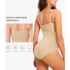 NEBILITY Shapewear Waist Trainer Bodysuits Women Clothing Tummy Control Seamless Full Body Shaper Square Neck Jumpsuits Top - 4 of 4