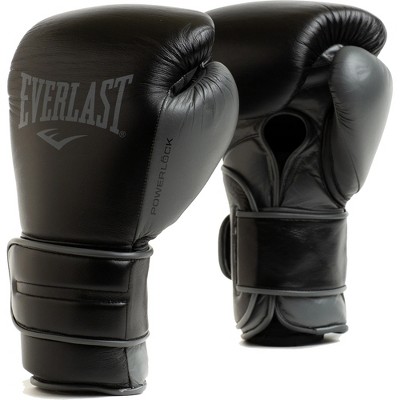 Everlast Powerlock 2 Pro Hook And Loop Training Boxing Gloves - 14 Oz. -  Black : Target