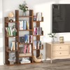 Aheaplus Bookcase with 13 Cubes, Display Open Book Shelf with Storage Cubbies - 4 of 4