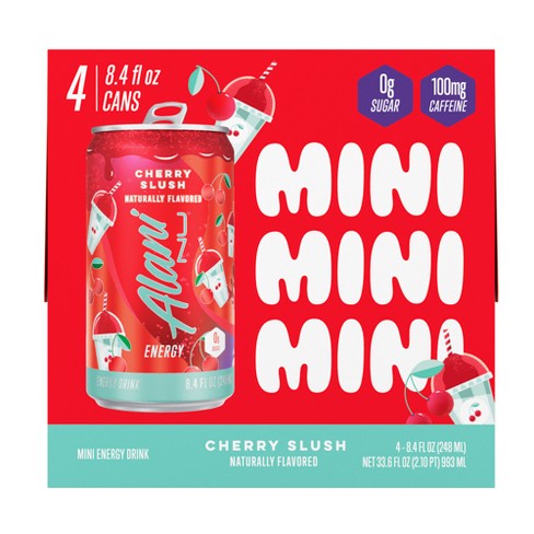 Alani Cherry Slush Energy Drink - 4pk/8.4 Fl Oz Cans : Target