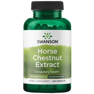Swanson Horse Chestnut Extract - Standardized 250 mg 120 Caps.