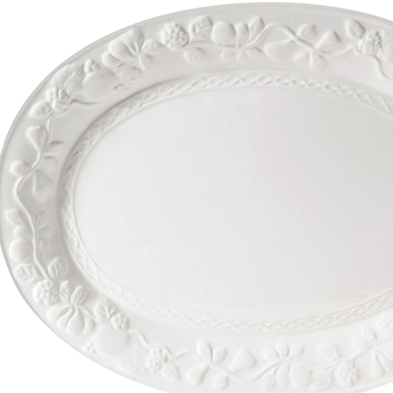 Gibson Home Fruitful 18.75 Inch Oval Platter, 5 of 6