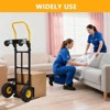 2-in-1 Stair Climbing Dolly, Heavy Duty Convertible Hand Truck, 800 LB Capacity for Warehouse, Office, Grocery, Industrial - 3 of 4