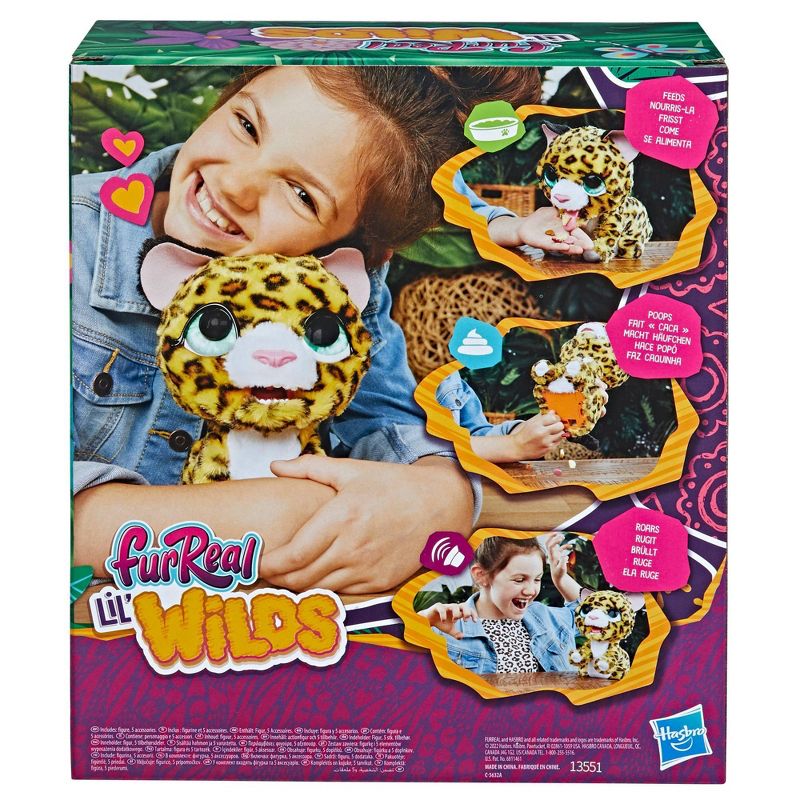 furReal Lil Wilds Lolly the Leopard Interactive Pet Toy, 5 of 8
