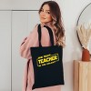 Simply Sage Market The Best Teacher In The Galaxy Canvas Tote - 3 of 4