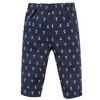 Little Treasure Baby Boy Cotton Bodysuit, Pant and Shoe 3pc Set, First Mate - 3 of 4