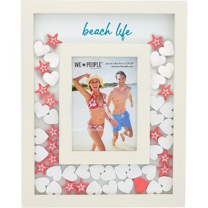 Pavilion Gift Company - Beach Life - 8" x 10" Picture Frame (Holds 3.5" x 5.5" Photo) - Single Image Frames - 1 of 4