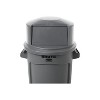 Rubbermaid Commercial Brute Dome Top Swing Door Lid for 32 Gallon Waste Containers Plastic Gray - image 2 of 4