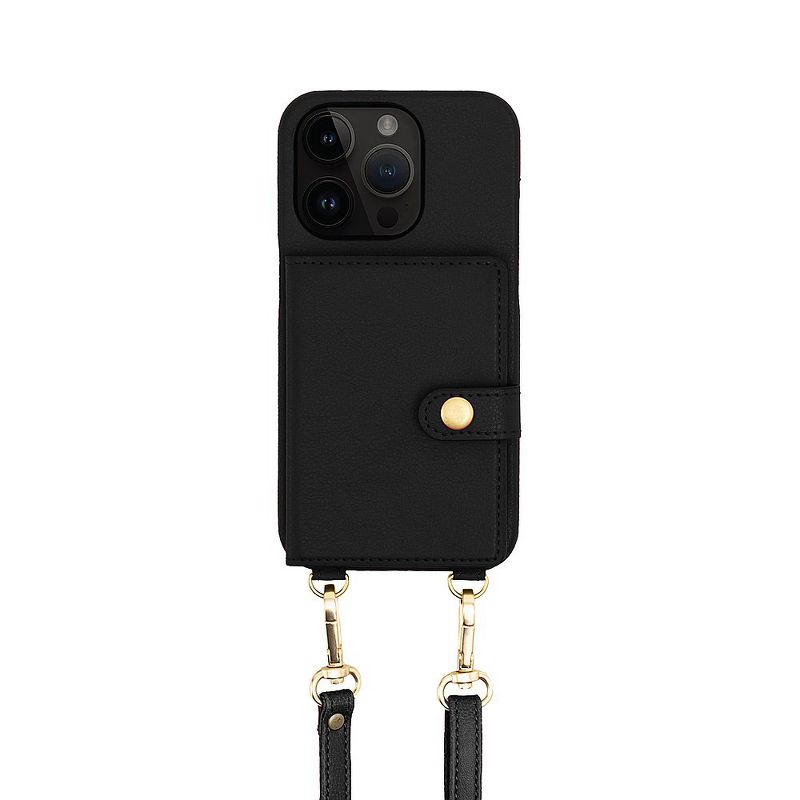 Bryten Silverlake Vegan Leather Wallet Crossbody Phone Case for iPhone 14 Pro / iPhone 13 Pro, 4 of 9