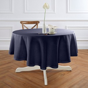 Solino Home Linen Hemstitch Round Tablecloth | Sonoma - 1 of 4
