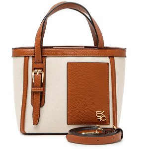 MKF Collection Wren faux leather trim Tote Bag by Mia K - 1 of 4