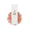 4.5" Tinsel Bow with Pom Poms Pink - Spritz™: Gift Wrapping Accessory for All Occasions, Decorative Birthday Bow - 3 of 3