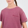 Champion Girls' Washed French Terry T-Shirt - 3 of 4