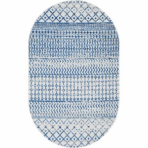 Hauteloom Oval Area Rug   Light Gray - 1 of 4