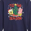 Boys' - SpongeBob SquarePants - Tis The Season Long Sleeve Graphic T-Shirt - 2 of 4