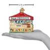 Old World Christmas Blown Glass Ornament for Christmas Tree, Farmer's Market Stand - 4 of 4