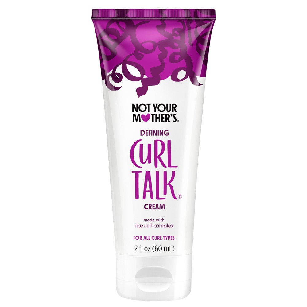 Photos - Hair Styling Product Not Your Mother's Curl Talk Defining Curl Cream Mini Travel Size for Curly