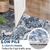 coucheta Abstract Washable Area Rug, Multi-size Modern Non Slip Soft Ultra Thin Low Pile Large Throw Carpet, for Living Room, Bedroom, Dining, Office - 4 of 4
