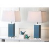 Deco Leather Table Lamp (Set of 2) - 26" Height - LIT4143 - Safavieh - 3 of 4
