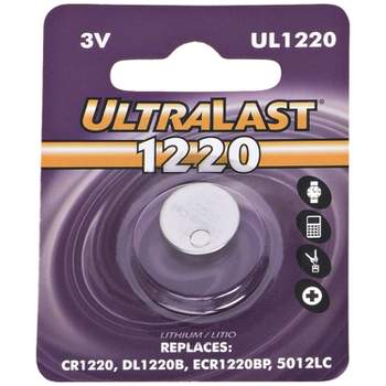 Ultralast® UL1220 CR1220 Lithium Coin Cell Battery