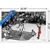 Trends International Michael Jordan - The Shot Horizontal Framed Wall Poster Prints - 3 of 4