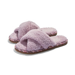 Feelgoodz Women’s Cross-Strap Slippers | Soft, Stylish & Sustainable Blossom - 1 of 4