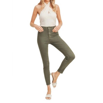Women's Modern Skinny Jeans - JUST BLACK DENIM 25