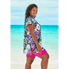 Swim 365 Longer Length Short-Sleeve Swim Tunic - 3 of 4