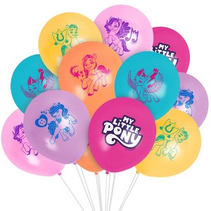 Treasures Gifted My Little Pony Balloon Bouquet - My Little Pony Party Supplies - 24 Pack - 1 of 4