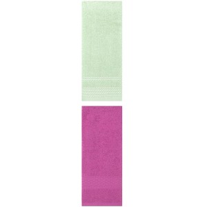 REGALWOVEN Solid Textured Absorbent Soft Decorative Hand Towel Set 13" x 30"/14" x 30" 2 Pcs - 1 of 4
