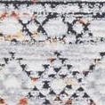 ivory grey/rust