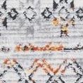 ivory grey/rust