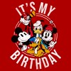 Men's Mickey & Friends It's My Birthday Group Shot T-Shirt - 2 of 4