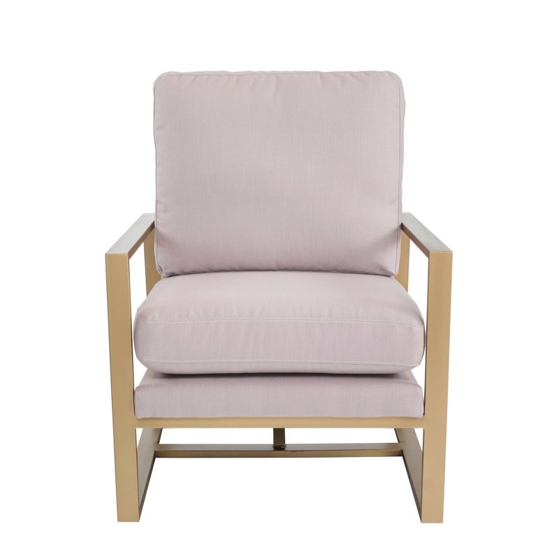 Hazel Accent Chair Blush Pink - Adore Decor, 1 of 11