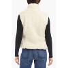Women's Faux Shearling Vest - Karen Kane - 2 of 3