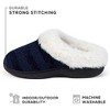 Roxoni Women’s Cozy Memory Foam Slippers, Warm Faux Fur, Indoor Outdoor Rubber Sole - 4 of 4