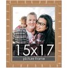 PosterPalooza | 15x17 Modern Bamboo Picture Frame, UV Acrylic, 5 Finishes - 2 of 4