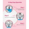 VEVOR Electric Cotton Candy Machine, 1000W Commercial Candy Floss Maker with 20.5 in Stainless Steel Bowl, Sugar Scoop, and Drawer, Blue - 4 of 4