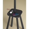 VASAGLE Coat Rack, Free Standing Coat Stand, Hall Coat Tree with 8 Hooks and Storage Shelf, 67.1 Inch Tall, for Coats, Hats, Bags - 3 of 4