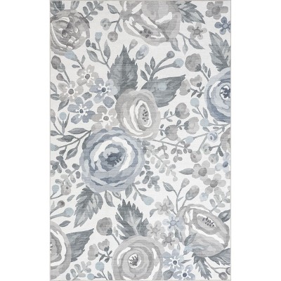 nuLOOM Tiffani SplashGuard Waterproof Machine Washable Area Rug