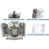 5 Star Super Deals 3 Leaf LED Bright Light Bulb Light  - Ultra Bright Pure White 6500K - 6000 Lumens - Ceiling, Warehouse 120W Light Bulb Light - 2 of 4