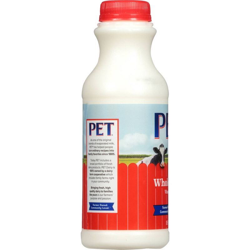 PET Dairy Whole Milk - 1pt, 2 of 8