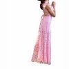Women's Rose Lace Wide Leg Jumpsuit - Blue Buttercup - 3 of 4