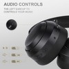 SUGIFT Over-Ear Bluetooth Headphones with Noise Cancellation, Black - 3 of 4