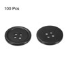 Unique Bargains Resin DIY Craft Flat 4-Hole Sewing Buttons 100 Pcs - 3 of 4