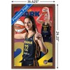 Trends International WNBA Indiana Fever - Caitlin Clark 24 Framed Wall Poster Prints - 3 of 4