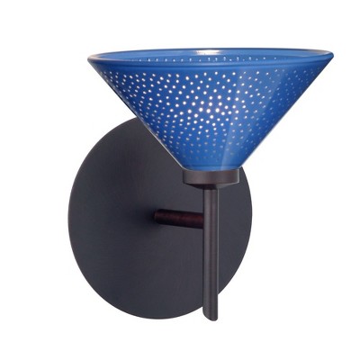 Besa Lighting Kona 1 - Light Wall Light in  Bronze